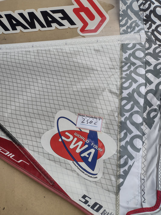 Vela Fanatic North Sails modelo Hero de 5.0