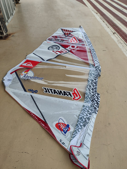 Vela Fanatic North Sails modelo Hero de 5.0