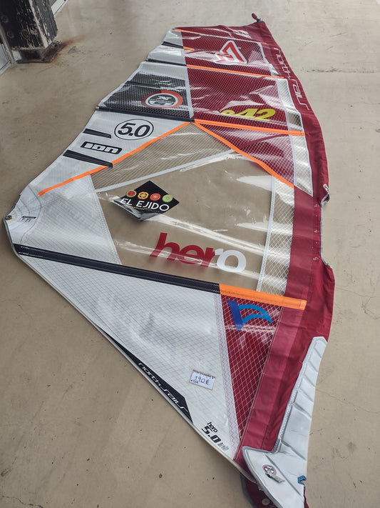 Vela Fanatic North Sails modelo Hero de 5.0